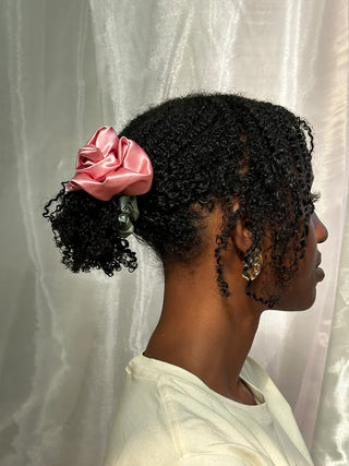 Room Shop Rosette Scrunchie Mauve