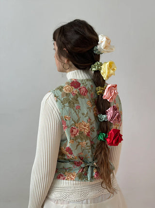 Room Shop Rosette Scrunchie Mauve