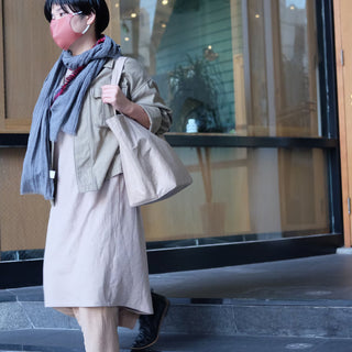 SIWA Paper Goods Tote Bag M Brown
