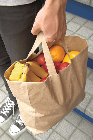 SIWA Paper Goods Tote Bag S Brown