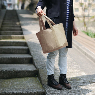 SIWA Paper Goods Tote Bag S Brown