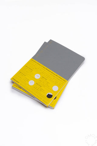 STÁLOGY 018-Grid Editor's Notebook Cloud Grey