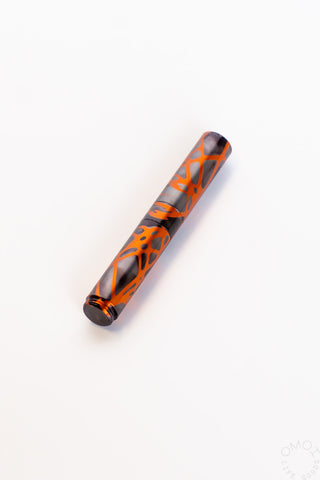 Schon DSGN Anodized Aluminum "Pocket 6" Fountain Pen Orange Smoke