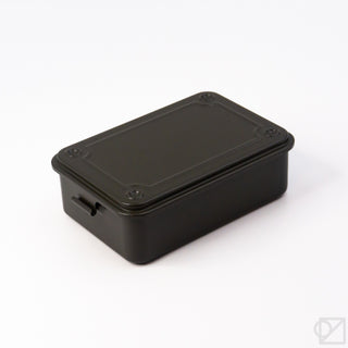 TOYO STEEL T-150 Stackable Storage Box Olive Green