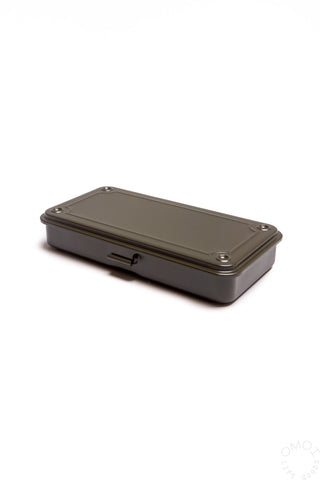 TOYO Steel T-192 Trunk Shape Toolbox Olive Green