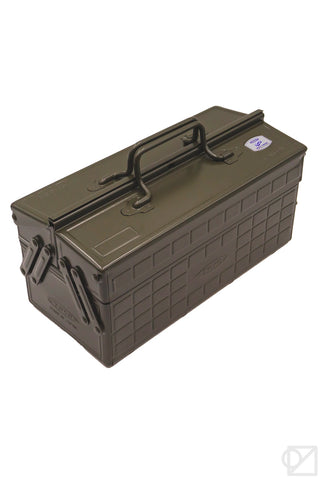 TOYO STEEL ST-350 Cantilever Toolbox Olive Green