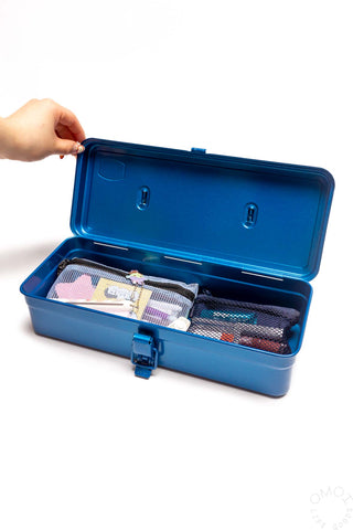 TOYO STEEL T-320 Trunk Shape Toolbox Blue