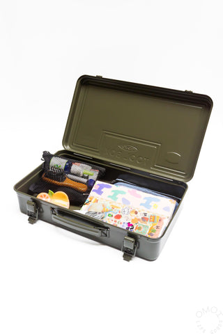 TOYO STEEL T-360 Trunk Shape Toolbox Olive Green