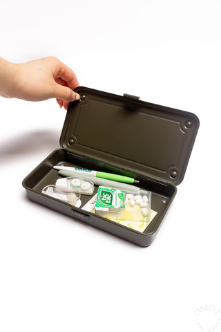 TOYO Steel T-192 Trunk Shape Toolbox Olive Green