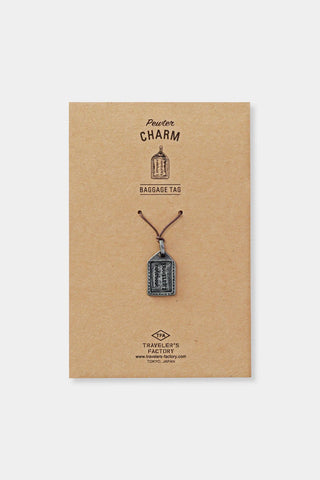TRAVELER'S FACTORY Pewter Charm Tag