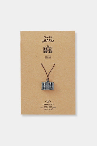 TRAVELER'S FACTORY Pewter Charm Trunk
