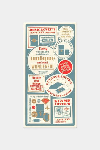 Notebook writing mat for 2027 with teal themed cover and grid layout