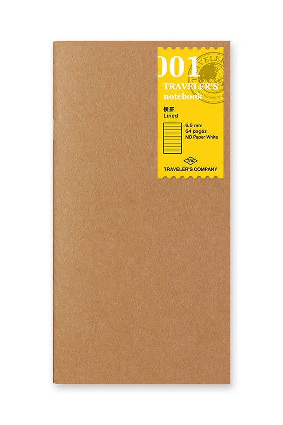TRAVELER'S notebook 001 Lined notebook
