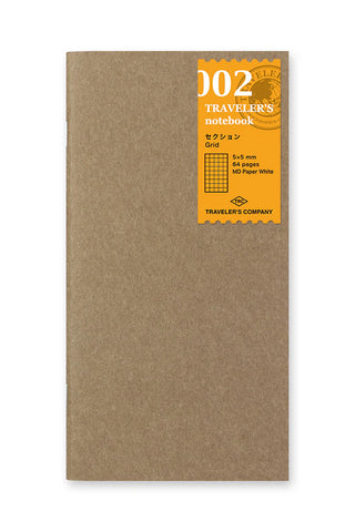 TRAVELER'S notebook 002 Grid notebook
