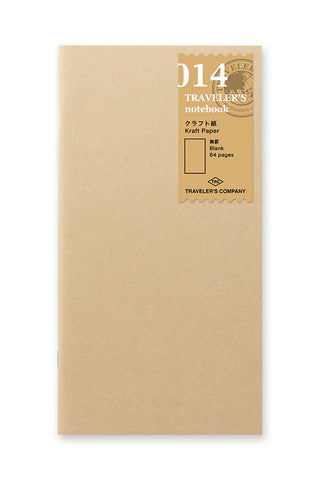 TRAVELER'S notebook 014 Kraft Paper notebook