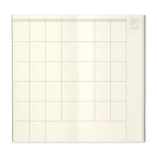 TRAVELER'S notebook 017 Open Dated Monthly Planner