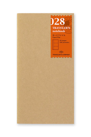 TRAVELER'S notebook 028 Card File