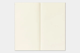 Open blank pages inside a 2027 monthly planner