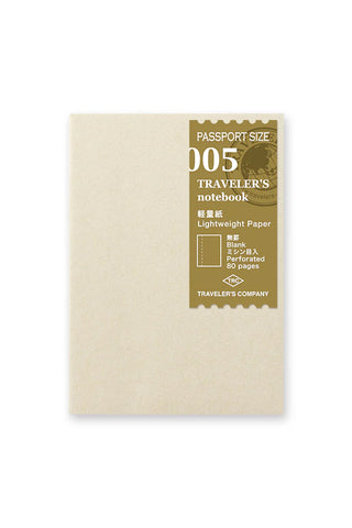 TRAVELER'S notebook Passport 005 Lightweight Paper notebook