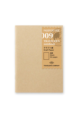 TRAVELER'S notebook Passport 009 Kraft Paper notebook
