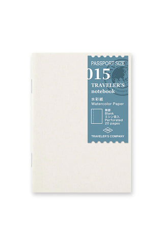 TRAVELER'S notebook Passport 015 Watercolor Paper