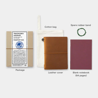 TRAVELER'S notebook Passport Camel