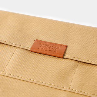 TRAVELER'S FACTORY Cotton Zipper Case Beige