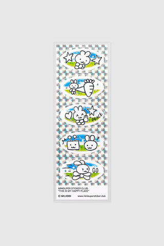 This Is My Happy Place Stickers By MILKBBI