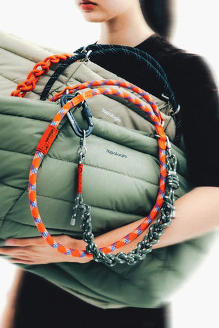 Topologie 10mm Rope Loop Strap / Black Reflective