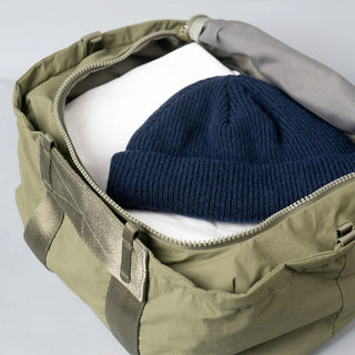 Topologie Summit Duffle Small Black Tech Sateen