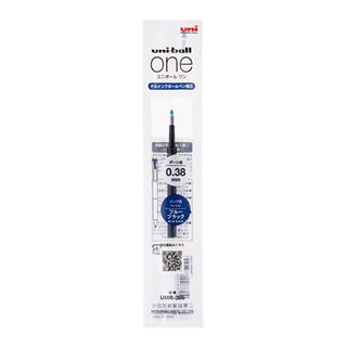 uni-ball one pen refill packaging on a white background