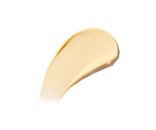 Beige cream swatch on a white background