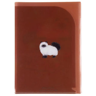 Yusuke Yonezu A5 6 Pocket File Folder Cat