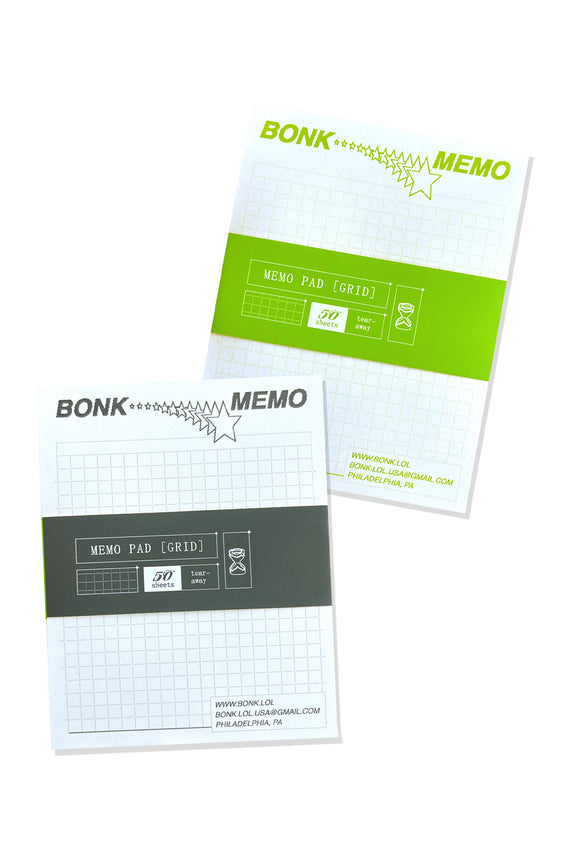 bonk Memo Pad
