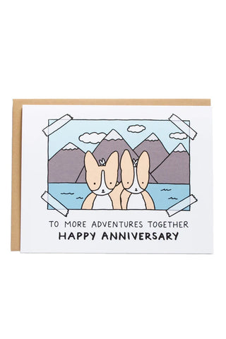 Bunny Ears Anniversary Card