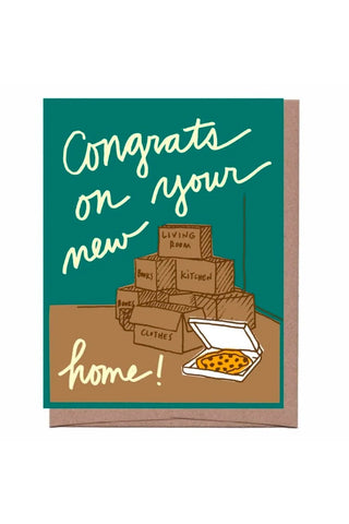 Boxes & Pizza New Home Card