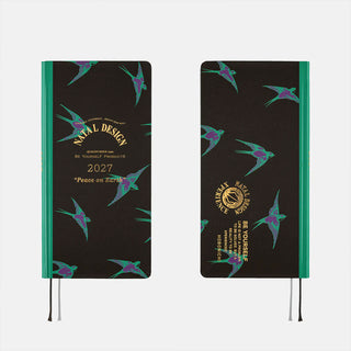 Hobonichi Techo 2027 WEEKS Natal Design Planner Lucky Swallow