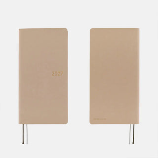 Hobonichi Techo 2027 WEEKS Smooth Planner Café au Lait