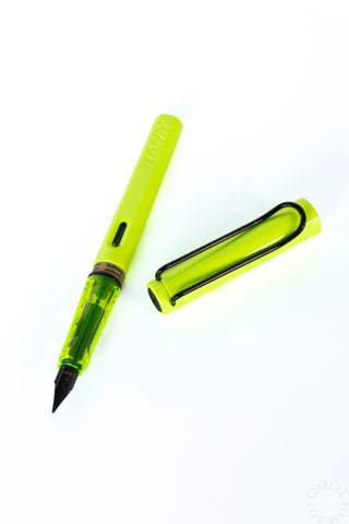 LAMY Safari Fountain Pen Fine Nib Neon Yellow