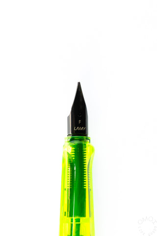 LAMY Safari Fountain Pen Fine Nib Neon Yellow