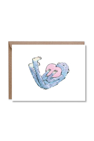 Bigfoot Love Card