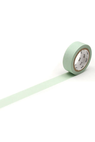 Pastel ivy washi tape rolled out