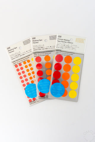 STÁLOGY 006 Washi Tape Dot Stickers Fine Shuffle