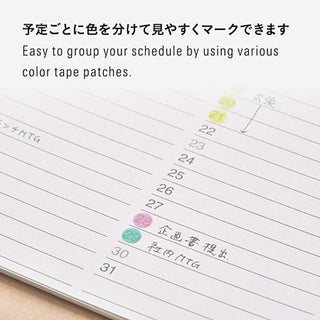 STÁLOGY 006 Washi Tape Dot Stickers Earth Shuffle