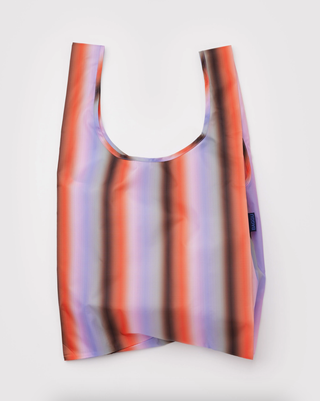 BAGGU Standard Tote Gradient Stripe Poppy & Lilac