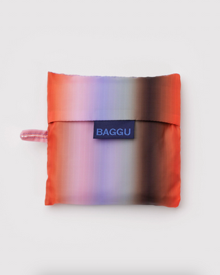 BAGGU Standard Tote Gradient Stripe Poppy & Lilac