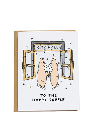 City Hall Wedding Card
