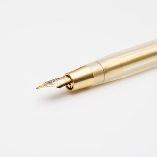 ystudio Glamour Evolve Elemental Dip Pen Brass Gold