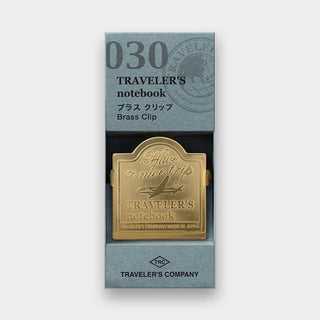 TRAVELER'S notebook 030 BRASS Clips