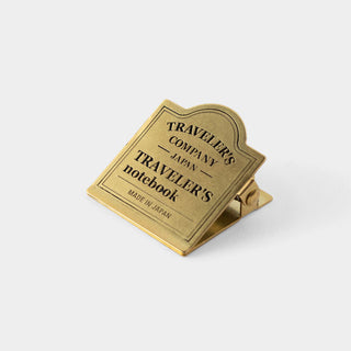 TRAVELER'S notebook 030 BRASS Clips